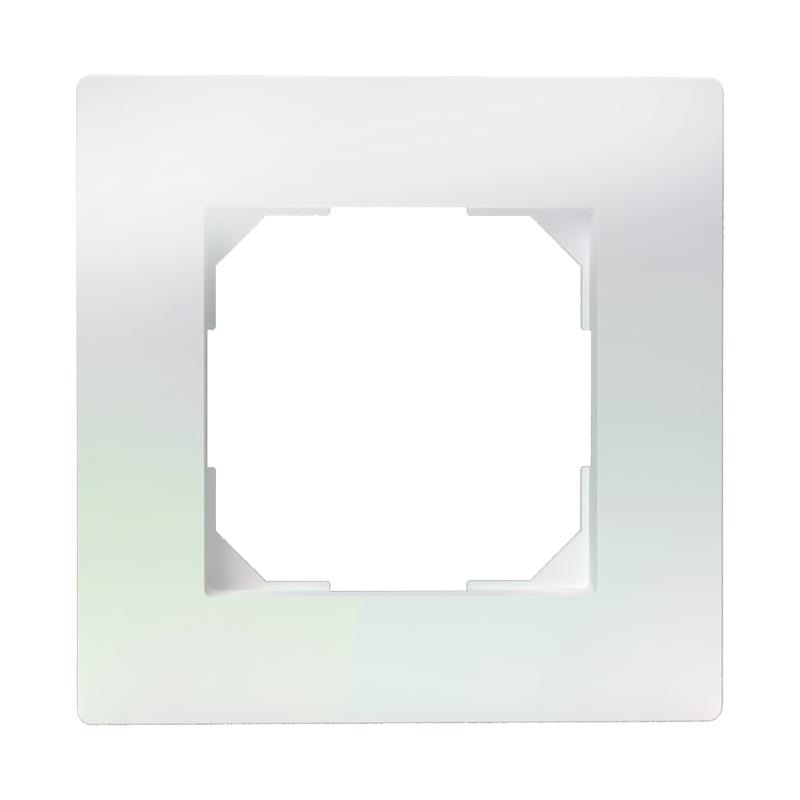 Рамка 1-м Pixel перламутр. TOKOV ELECTRIC TKE-PX-RM1-C04 в интернет-магазине Рэмкабель