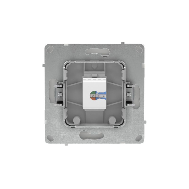 Розетка компьютерная 1-м KANT RJ45 кат.5E без шторки бел. песок DKC 7010663 в интернет-магазине Рэмкабель