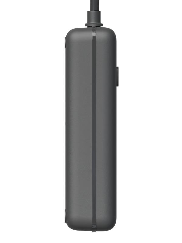 Удлинитель с сетевым фильтром 3х1.5м 10А 4USB + 2USBC 2500Вт ПВС 3х1 прямоуг. черн. КОСМОС FKsm1.5m-3gPF(B)USB в интернет-магазине Рэмкабель