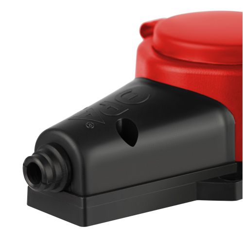 Колодка 4-м с заземл. 16A IP44 KX-4e-RED-IP44 каучук. красн. Эра Б0068456 в интернет-магазине Рэмкабель