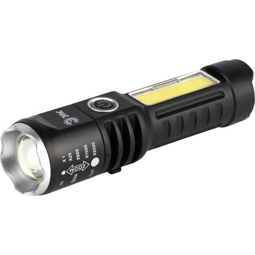 Фонарь светодиодный UA-403 универсальный аккумуляторный 5Вт LED+3Вт COB оптический Zoom 4 режима USB type-C Эра Б0069805 в интернет-магазине Рэмкабель