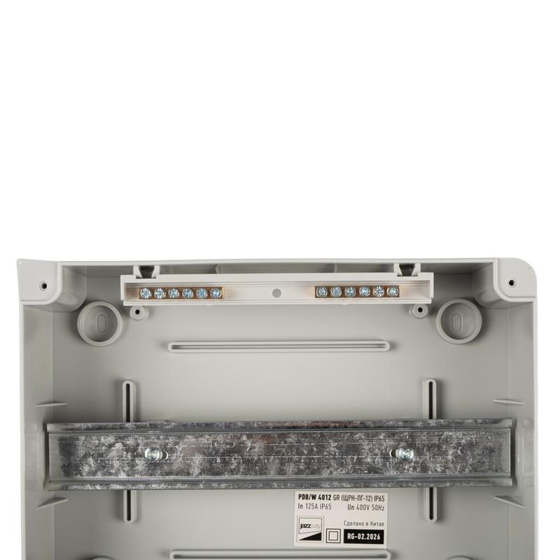 Бокс модульный накладной PDB/W 4012 GR (ЩРН-ПГ-12) IP65 пластик. Pro JazzWay 5072084 в интернет-магазине Рэмкабель
