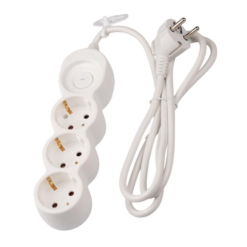 Удлинитель EX-03GS-500 (3х5) заземл. выкл. JazzWay 5065185 в интернет-магазине Рэмкабель