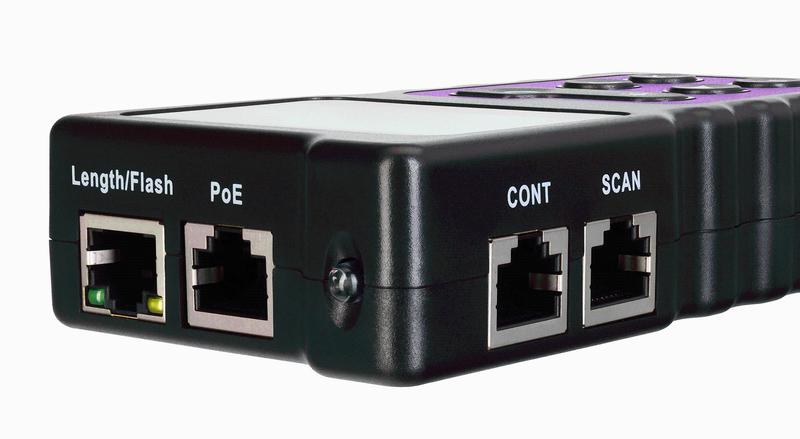 Тестер кабельный многофункциональный NetGeeks NP40 фиолет. Ermenrich 84549 в интернет-магазине Рэмкабель
