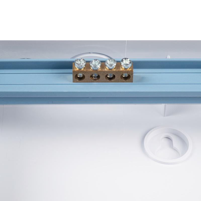 Бокс модульный накладной PDB/W 1008 WH (ЩРН-П- 8) IP41 пластик. Pro JazzWay 5071667 в интернет-магазине Рэмкабель