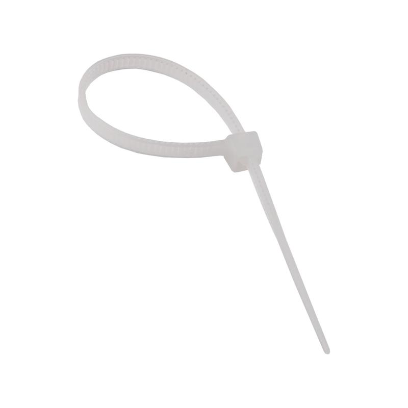 Хомут кабельный (стяжка) PCT 2.5х100-100WH 2.5х100 PA6.6 бел. (уп.100шт) JazzWay 5053526 в интернет-магазине Рэмкабель