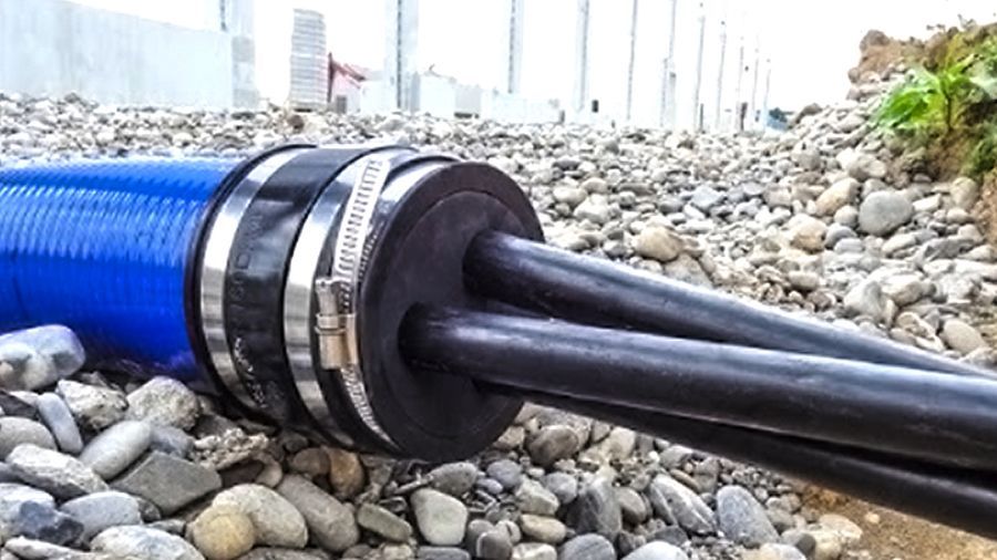 Прокладка кабеля в трубах: металлические, электротехнические, двустенные гофрированные и жесткие ПВХ/ПНД трубы