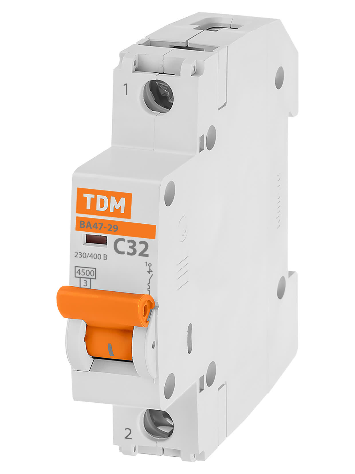 Выключатель автоматический ВА47-29 1P 32A C 4,5kA TDM SQ0206-0077 в интернет-магазине Ремкабель