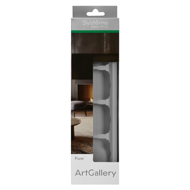 Рамка 4-м ArtGallery Pure матов. органич. стекло бел. SE GAL330104 в интернет-магазине Рэмкабель