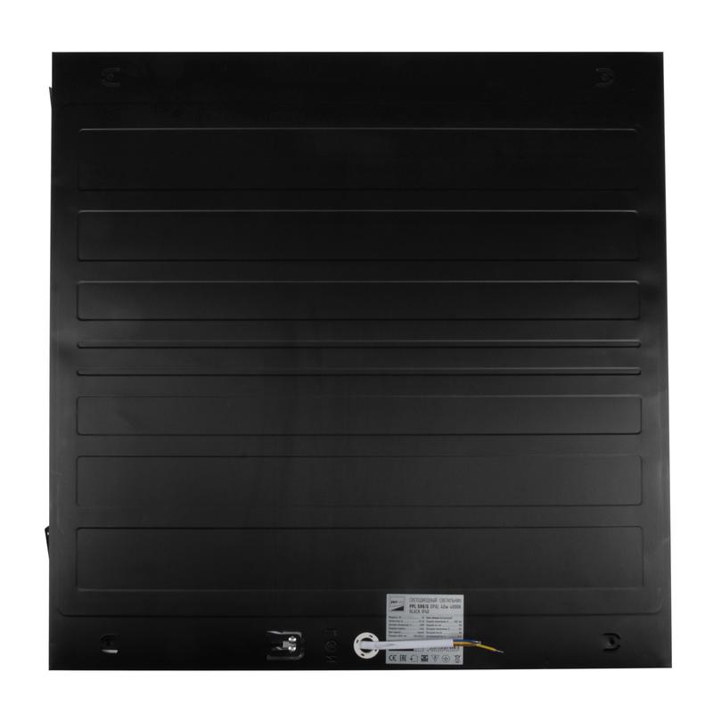 Светильник светодиодный PPL 588/G OPAL 40Вт 4000К IP40 588х588х25мм BLACK ДВО в потолок Грильято панель Pro JazzWay 5062023 в интернет-магазине Рэмкабель