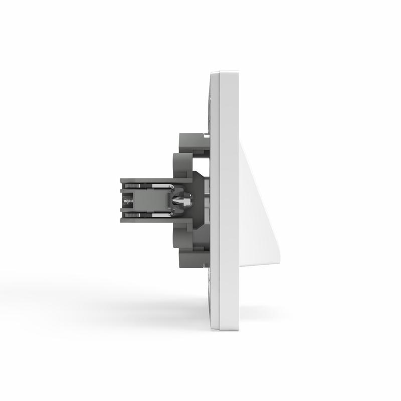 Вывод кабеля СП Pixel IP20 механизм бел. TOKOV ELECTRIC TKE-PX-CP-C01 в интернет-магазине Рэмкабель