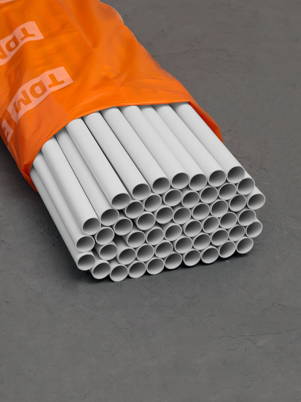 Труба жесткая гладкая ПВХ 16мм 3м серая TDM SQ0404-0001 в интернет-магазине Ремкабель