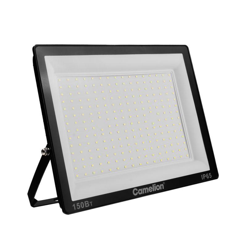 Прожектор светодиодный LFL-15003 C02 LED SMD 150Вт IP65 6500К 15000лм 230В 300х252х34 черн. Camelion 16329 в интернет-магазине Рэмкабель