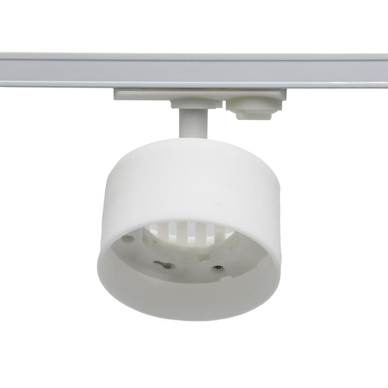 Светильник трековый PTR 30 под лампу GX53 WH 230В IP20 бел. JazzWay 5049161 в интернет-магазине Рэмкабель