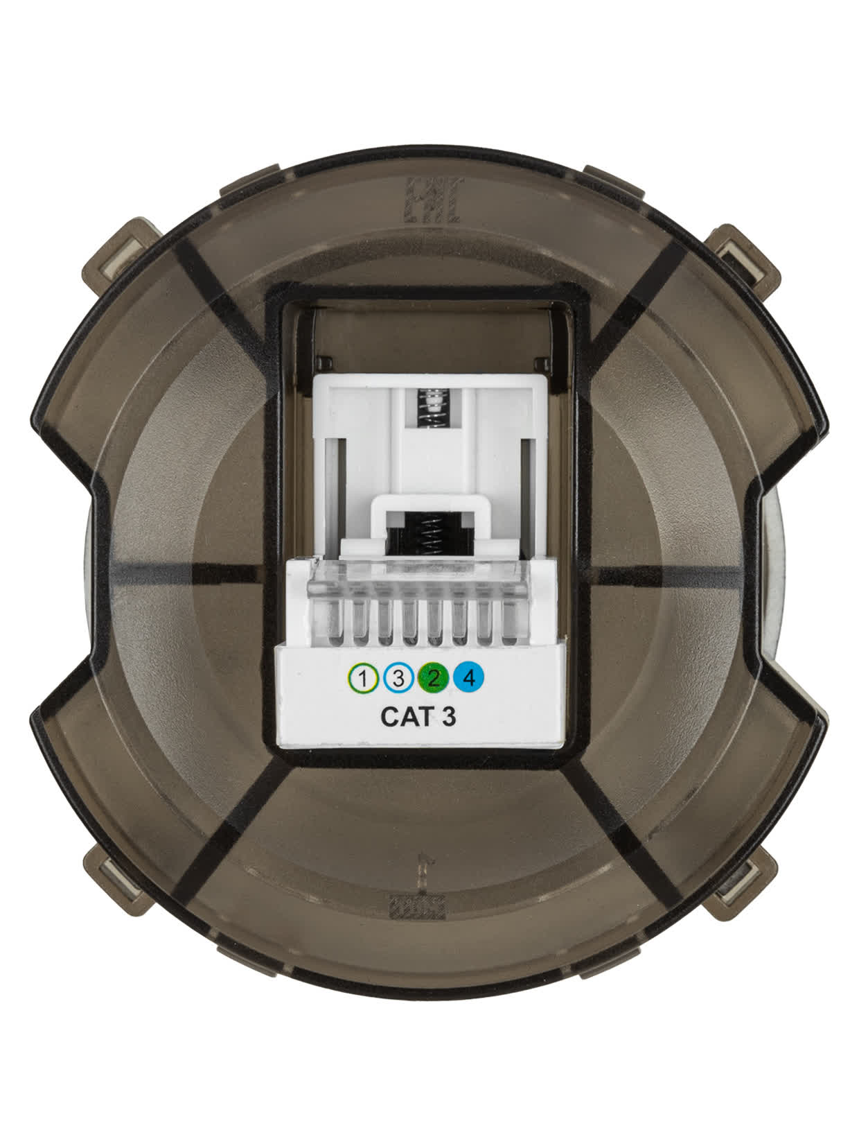 Розетка телефонная RJ11 TDM SQ1819-0513 в интернет-магазине Ремкабель