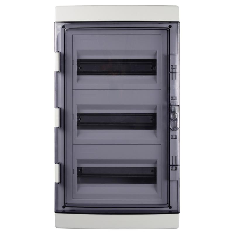Бокс модульный накладной PDB/W 4036 GR (ЩРН-ПГ-36) IP65 пластик. Pro JazzWay 5072169 в интернет-магазине Рэмкабель