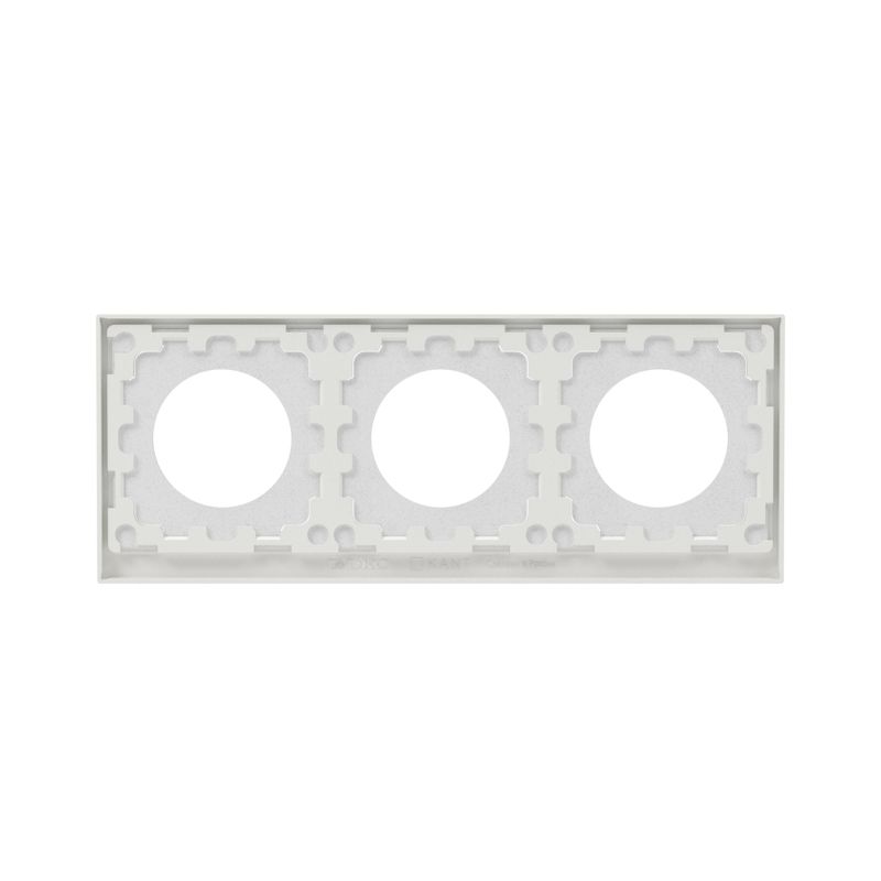 Рамка 3-м KANT IP44 бел. песок DKC 7010946 в интернет-магазине Рэмкабель